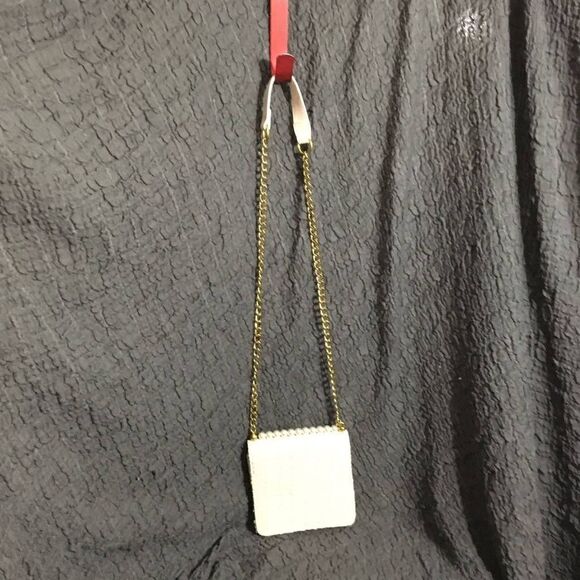 Woven Cream Color Small Purse - Picture 5 of 12